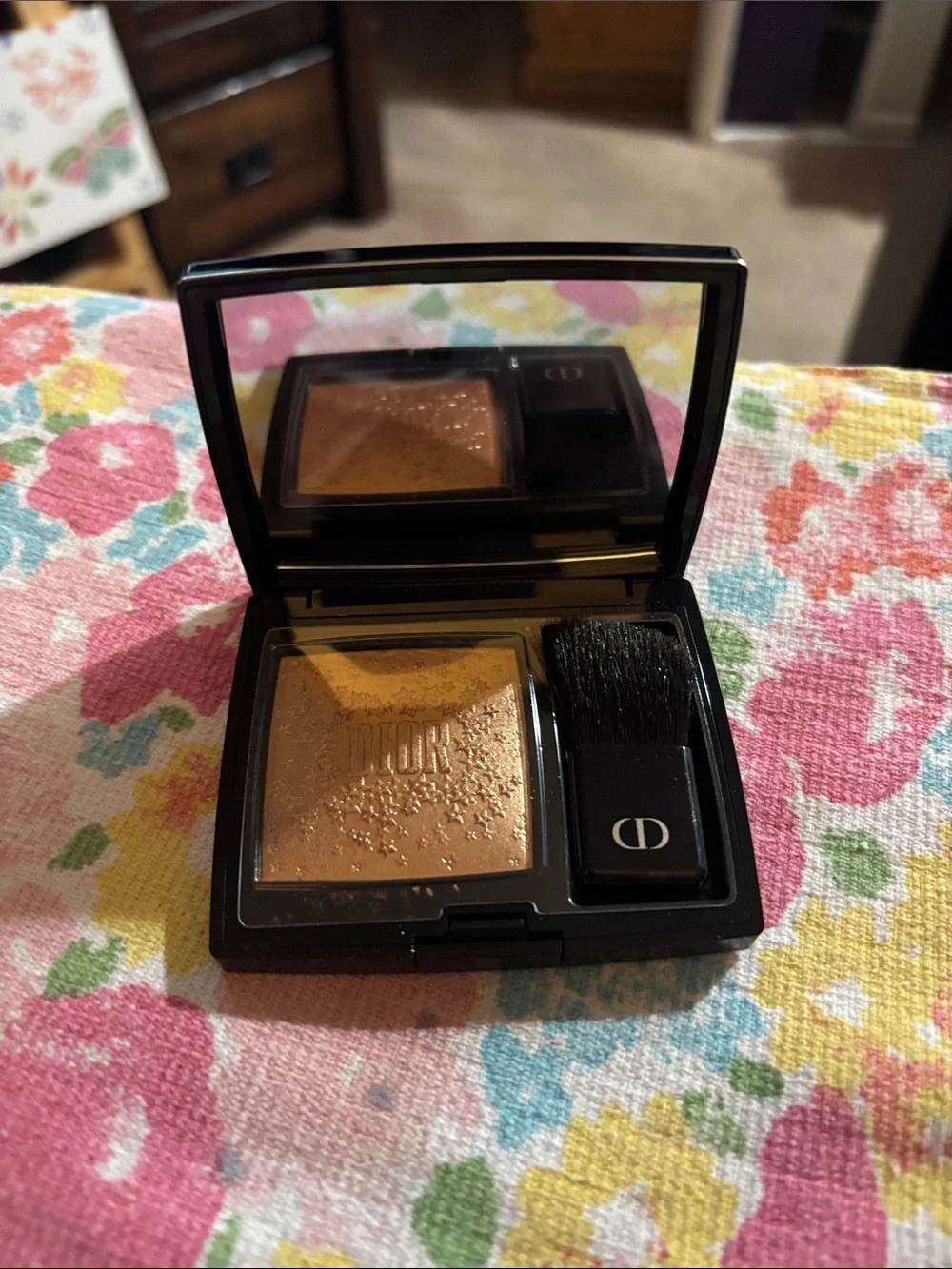 Dior Rouge Blush Golden Shimmer - Warm Gold